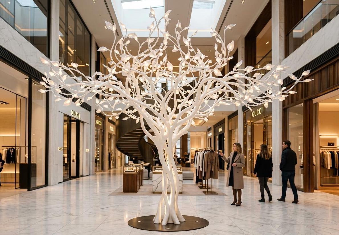 Sculptural Tree Installation — cover